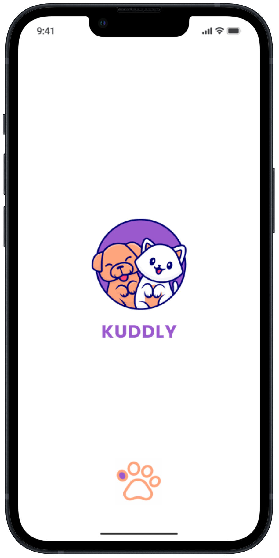 Kuddly's splash screen